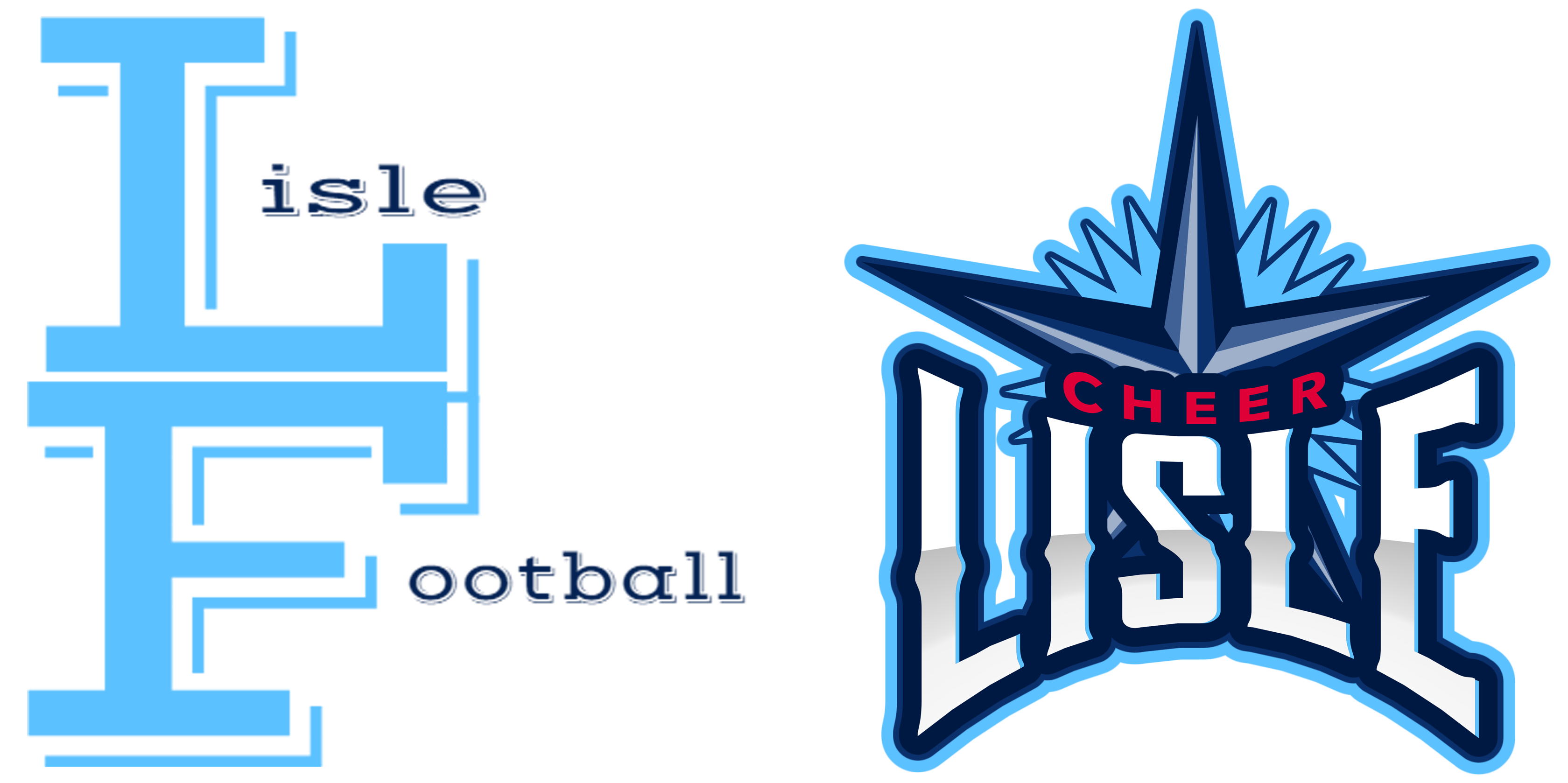 Lisle Flag and Cheer Logo