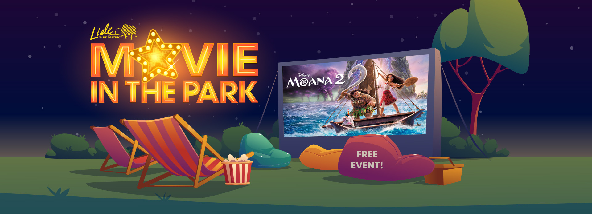Lisle Movie in the Park