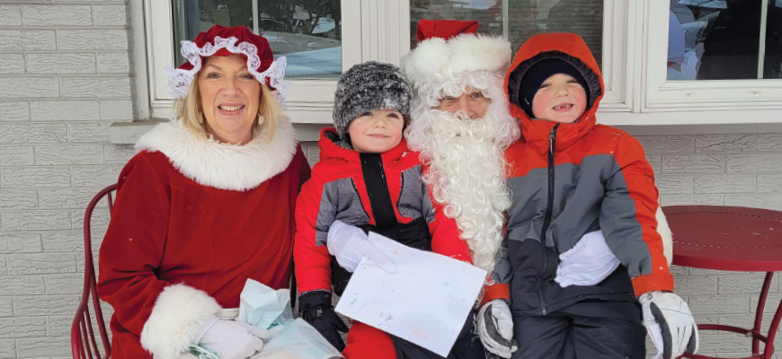 A Personalized Visit from Santa & Mrs. Claus
