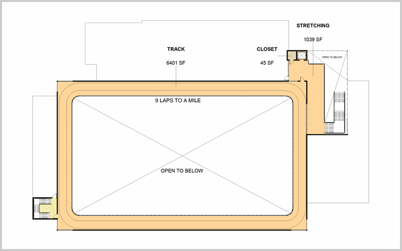 Mezzanine - Plans for Proposed New Indoor Recreation Facility